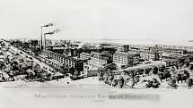 Továrna v roce 1911