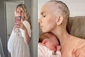 Lindsey Parr Gritton byla ve 36. týdnu těhotenství, když zjistila, že má rakovinu prsu ve čtvrtém stádiu.