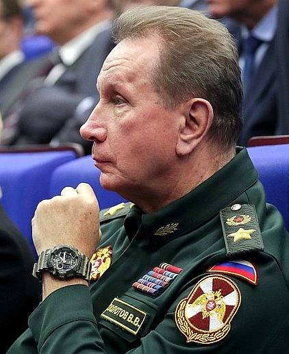 Velitel ruské Národní gardy Viktor Zolotov