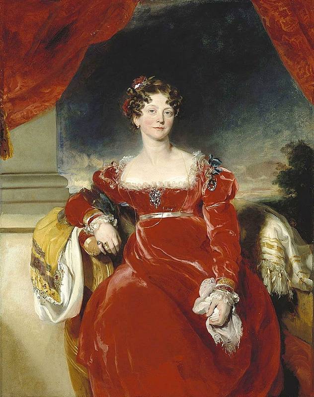 Princezna Žofie Britská, dcera krále Jiřího III. Měla smutný osud, rodiče jí zakázali vdát se. Podle všeho ale na svět přivedla nemanželské dítě, čímž se stala středem skandálu.
