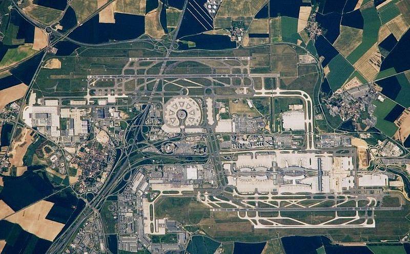 Letiště Charlese de Gaulla v Paříži.