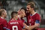 Čeští fotbalisté v přátelském utkání v Olomouci porazili Faerské ostrovy