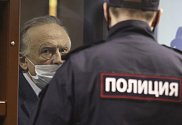 Ruský historik Oleg Sokolov u soudu v Petrohradu, 25. prosince 2020
