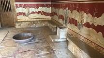 Dovolená na Krétě. Návštěva paláce Knossos