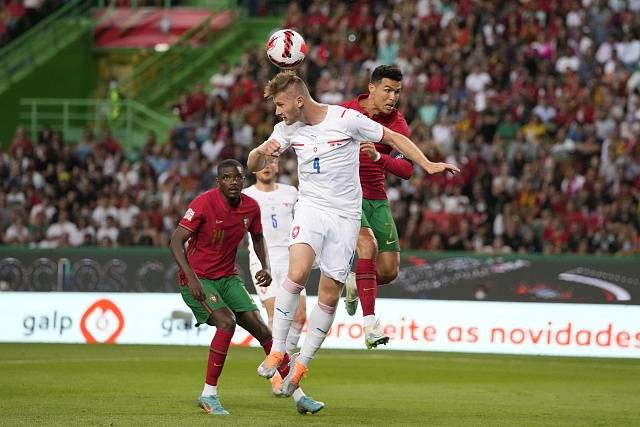 Jakub Brabec a Cristiano Ronaldo