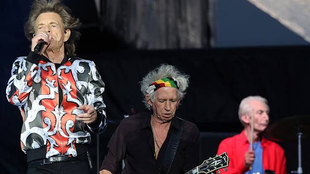 Koncert skupiny The Rolling Stones na Letišti Letňany, 4. července 2018.