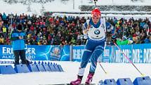 Gabriela Koukalová triumfovala v Oberhofu ve sprintu.