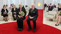 Manželé František a Jarmila Galasovi oslavili 76. výročí svatby