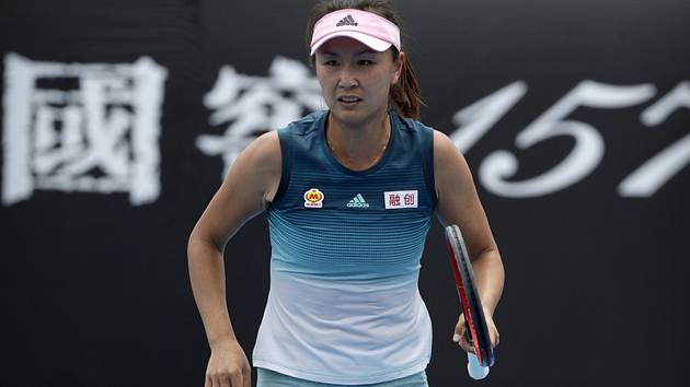 Čínská tenistka Pcheng Šuaj.