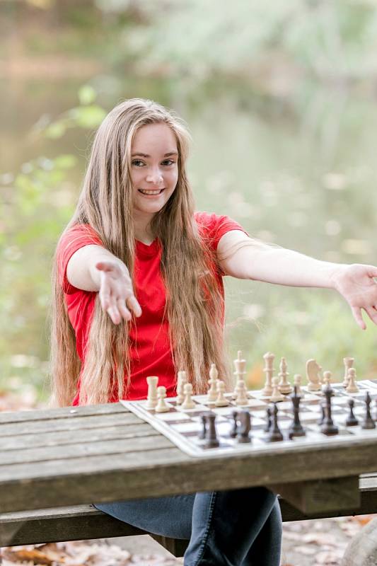 Kamila Steinová v šachách vidí celý svět.