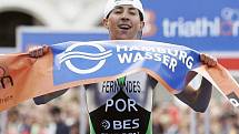 Vanessa Fernandesová, 22letá Potrugalka, co už vyhrála 17 závodů Světového poháru i evropský titul v triatlonu.