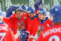 Čeští hokejbalisté obhájili na mistrovství světa v Bratislavě titul z roku 2009 z domácího šampionátu v Plzni. Ve finále v neděli 26. června 2011 svěřenci trenéra Drahomíra Kadlece zdolali Kanadu 3:1 a triumfovali na historicky devátém MS celkově potřetí.
