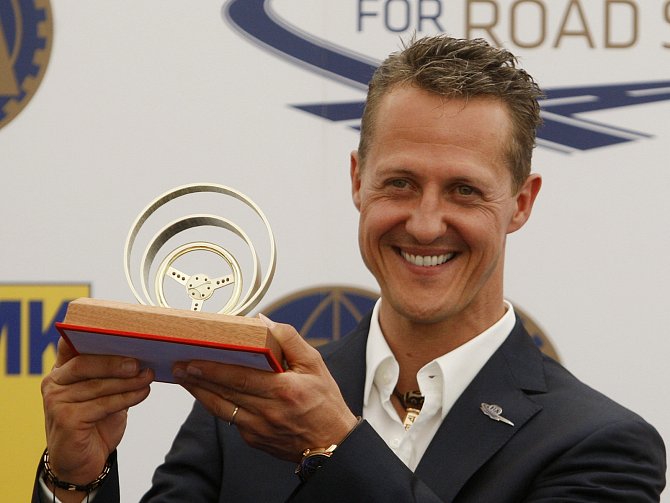 Legendární závodník formule 1 Michael Schumacher. Ilustrační snímek