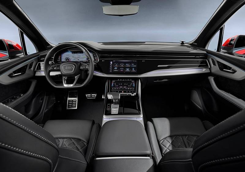 Audi Q7 po modernizaci v roce 2019