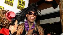 Bývalá basketbalista Dennis Rodman.