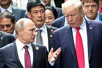 Vladimír Putin a Donald Trump