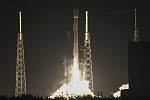 Vypuštění špionážního satelitu společnosti SpaceX