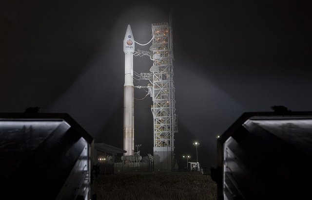 Start rakety Atlas V s robotickou sondou InSight.