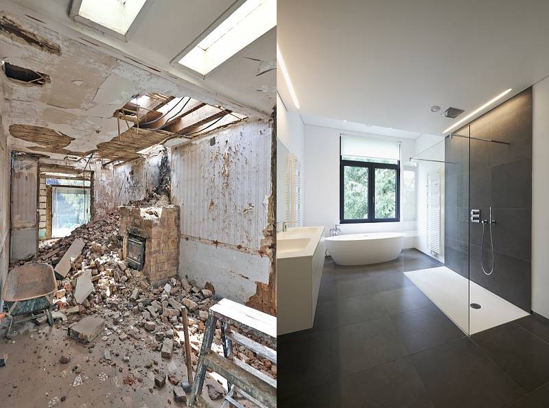 Rekonstrukce koupelny je náročná stavební akce, protože pracujete na poměrně malém prostoru v prostředí, které vyžaduje dlouhodobou odolnost proti vodě. Všude je třeba dbát na perfektní provedení.