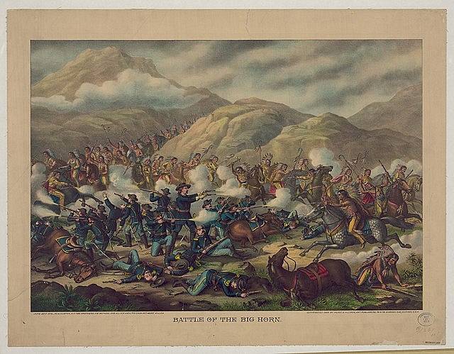 Poslední boj generála Custera u Little Bighornu