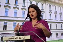 Ministryně práce a sociálních věcí Jana Maláčová (ČSSD)