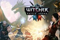 Mobilní hra The Witcher: Battle Arena.
