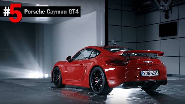 Porsche Cayman GT4.