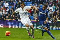 Real Madrid - Getafe: Lucas Vazquez (vlevo) proti Wandersonovi