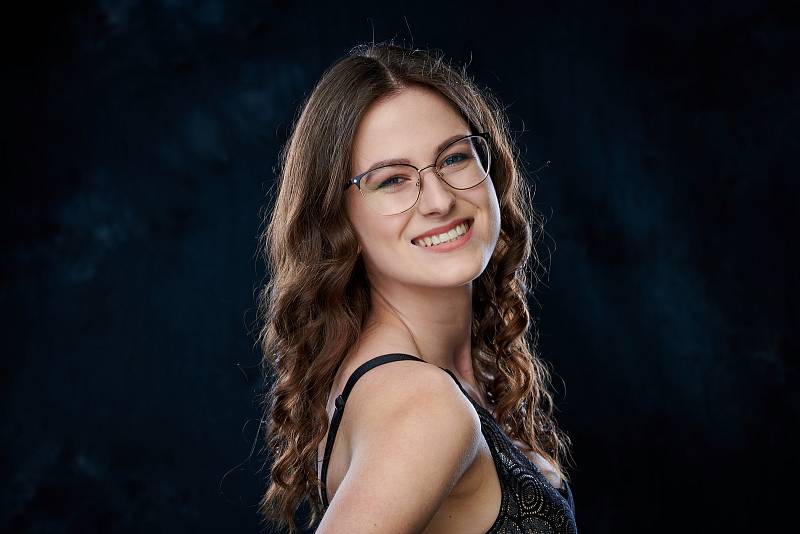 Finalistka Miss OK 2022 Klára Vašková, 17 let, z Kralic na Hané