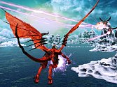 Počítačová hra Crimson Dragon.