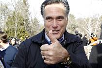 Republikán Mitt Romney.