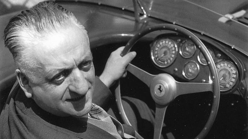 Enzo Ferrari.