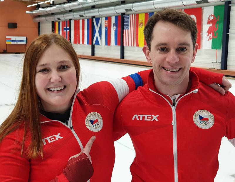 Curlingový pár Zuzana a Tomáš Paulovi