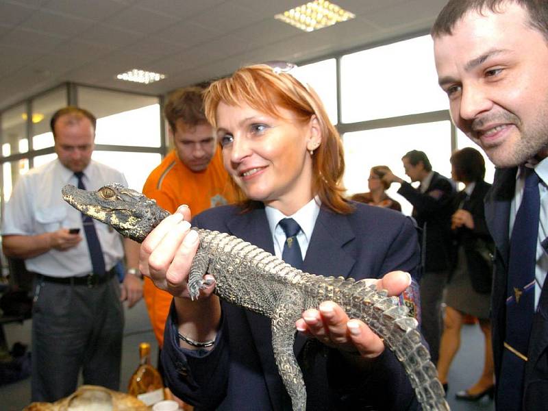 Účastníci bezpečnostního školení se na mošnovském letišti dozvěděli, jak postupovat při nálezu pašovaných zvířat.