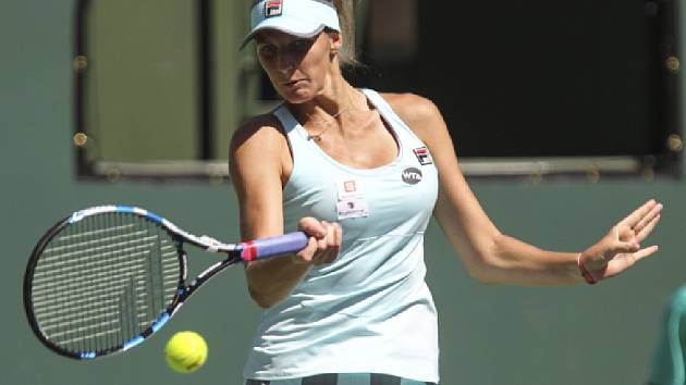 Karolína Plíšková na turnaji v Indian Wells.