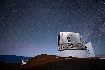 Observatoř Mauna Kea s teleskopem Subaru na ostrově Havaj