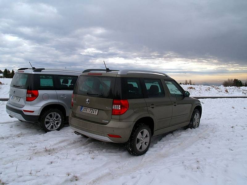 Škoda Yeti.