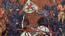 Boj husitů s křižáky, jak je zachycen v Jenském kodexu