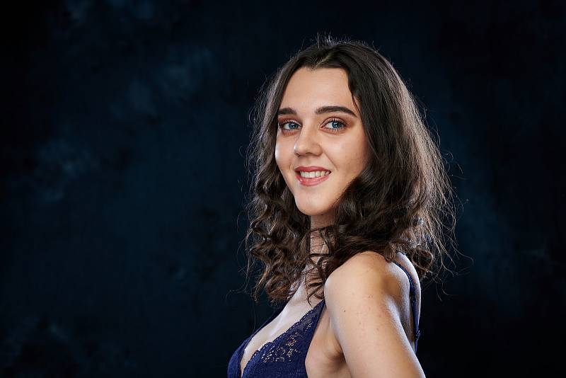 Finalistka Miss OK 2022 Veronika Samiecová, 19 let, z Třince