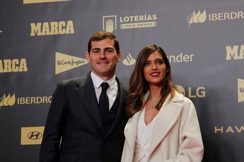 Iker Casillas a Sara Carbonerová