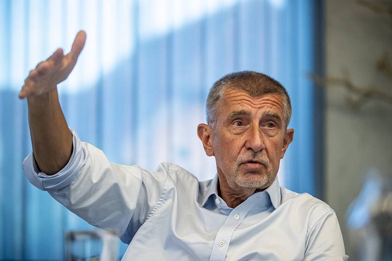 Expremiér a předseda hnutí ANO Andrej Babiš