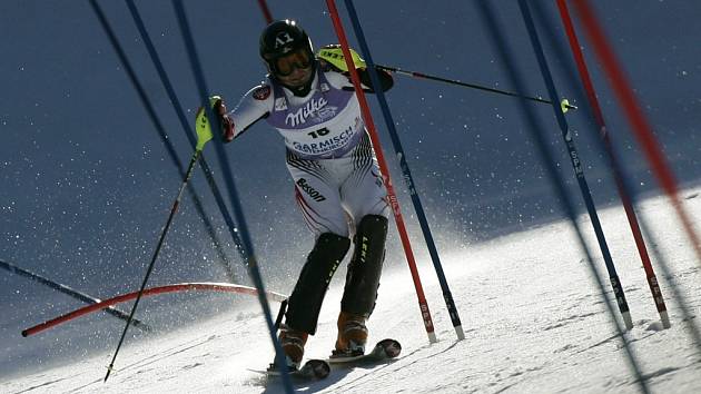 Slalom Světového poháru v GaPa se nejlépe vydařil Rakušanovi Reinfriedu Herbstovi.