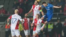 SK Slavia Praha vs. KRC Genk.