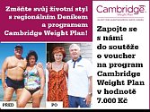 Zapojte se s námi do soutěže o  voucher na program Cambridge Weight Plan v hodnotě 7.000 Kč.