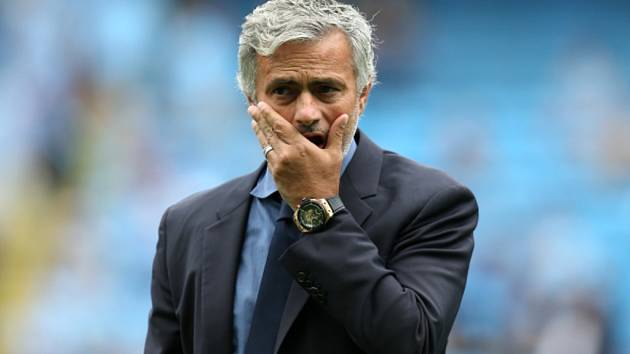 Trenér Manchesteru United José Mourinho.