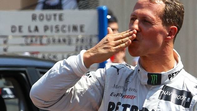 Michael Schumacher na VC Monaka.