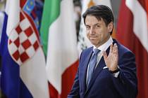 Italský premiér Giuseppe Conte na evropském summitu k migraci