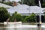 Povodeň v australském Brisbane.