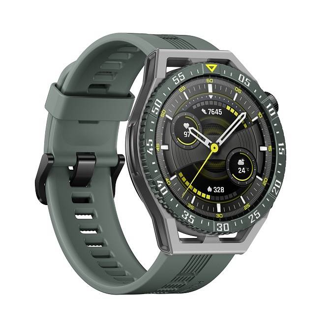 Huawei Watch GT 3 SE v provedení Wilderness Green