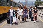 Czech tourists already have direct train connections to Croatia in the third season.  První souprava byla vyprodáná.  Zastavila iv Rijece.  Dopravce Regiojet už na léto sells roughly a padesat thousand of passengers